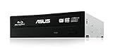 ASUS BW-16D1HT - ultra-fast 16X Blu-ray burner with M-DISC support, black