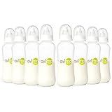 Avima 10 oz Anti Colic Baby Bottle Set - Medium Flow Nipples Included, Standard Neck, BPA Free - 3-6 Months, Stage 2 Feeding for Gas, Spit Up & Colic (Set of 8)