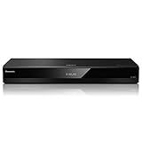 Panasonic Streaming Blu Ray DVD Player, 4K Blu Ray Player with Dolby Vision and HDR10+ Ultra HD Premium Video Playback, Hi-Res Audio, Voice Assist - DP-UB820-K (Black)