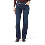 Levi Strauss Signature Gold Women's Totally Shaping Pull-On Bootcut Jeans High-Rise Stretch Denim (Also Available in Plus Size), Point Bonita 5d, 18 Long