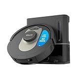 Shark AV2501AE AI Robot Vacuum with XL HEPA Self-Empty Base, Bagless, 60-Day Capacity, LIDAR Navigation, Perfect for Pet Hair, Compatible with Alexa, Wi-Fi Connected, Carpet & Hard Floor, Black