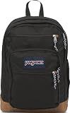 JanSport Cool Backpack, with 15-inch Laptop Sleeve - Large Computer Bag Rucksack with 2 Compartments, Ergonomic Straps, Black