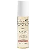 The Honest Company Belly Oil, Hypoallergenic, Fragrance-Free, 4.2 fl oz
