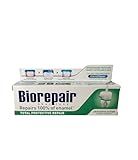 Biorepair: "Total Protective Repair" Toothpaste with microRepair, New Formula - 2.5 Fluid Ounce (75ml) Tubes (Pack of 2) [ Italian Import ]