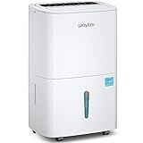 Waykar 150 Pints Energy Star Dehumidifier for Spaces up to 7,000 Sq. Ft at Commercial and Industrial Large Room, Warehouse, Storage, Home, Basement, Bedroom with Drain Hose, Auto Defrost, Self-Drying