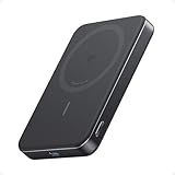 ANKER MagGo Power Bank, Slim 10,000mAh Magnetic Battery Pack, Qi2 Certified 15W Ultra-Fast MagSafe Compatible Portable Charger, Ergonomic Design, for iPhone17/16/15/14 Series, and More