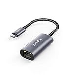 Anker USB C to Ethernet Adapter, Portable USB C Type-C 1-Gigabit Network Hub, 10/100/1000 Mbps,Network Adapter for MacBook Pro, iPad Pro 2019/2018, ChromeBook, XPS, Galaxy S9/S8, and More
