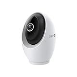 Tapo 4K Pan/Tilt Indoor Security Camera for Baby Monitor, Dog Camera w/Motion Detect and Track, 360° View, Color Night Vision, SD/Cloud Storage, Works w/Alexa, Google, and Bixby RoomCam 4K