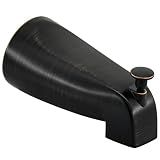 Slip Fit Tub Spout with Pull-Up Diverter for 1/2 in Copper Tube