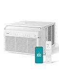 Midea 8,000 BTU Smart Inverter Air Conditioner Window Unit with Heat and Dehumidifier – Cools up to 350 Sq. Ft., Energy Star Rated, Quiet Operation, Electronic Controls, Remote Control, White