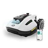 Mammotion YUKA Mini 500 Robotic Lawn Mower for 0.12 Acre,Ultrasense AI Vision+ RTK Positioning, Auto Mapping, App Control,50% Slope,Perimeter Wire Free, 15 Mowing Zones Management