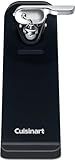 Cuisinart Can Opener with One-Touch Operation, Electric Can Opener for Kitchen Including Magnetic Lid Holder, Automatic Can Opener with Easy Clean Design and Nonslip Base, Black, CCO-50BKN