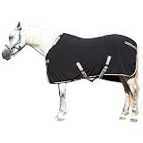 LEAFOREST Horse Fleece Blanket Exercise Cooler Liner Soft Moisture Wicking