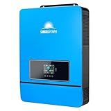 SUNGOLDPOWER 10000W DC 48V UL1741 Solar Inverter,Support Parallel, Built-in 2 MPPT Solar Controllers, Max. 200A Battery Charging, AC Input/Output 120V/240V(settable) Inverter Charger(10000W DC 48V)