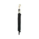 Weaver Leather Equine Poly Lead Rope with Solid Brass Snap Hook, Measures 5/8" x 10'