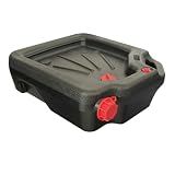 Amerizy 16-Quart Automotive Oil Drain Pan – Heavy-Duty Plastic Oil Change Container for Cars, Trucks & Motorcycles – Easy Pour, Anti-Splash, Leak-Resistant Design 1 pack