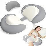 Pregnancy Pillows for Sleeping, Memory Foam Cooling Maternity Wedge Pillow