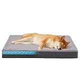 WATANIYA PET Cooling Dog Beds for Large Dogs, 35-Inch Dog Crate Bed