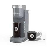 Keurig K-Iced Coffee Maker, Single Serve K-Cup Pod Iced Coffee Maker, With Hot and Cold Coffee Capabilities, Brews Any K-Cup Pod, Gray