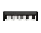 Casio Casiotone CT-S1 – 61-Key Touch-Sensitive Retro Keyboard | Sleek, Portable Design for Beginners to Pros | Stereo Grand Piano + 60 AiX Tones | USB-MIDI Connectivity | Black