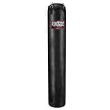 Ringside 100-pound Muay Thai Punching Heavy Bag, Black, 13-inch x 72-inch