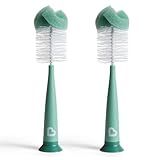 Munchkin® Sponge™ Bottle Brush, Modern Design, 2 Pack, Sage