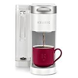 Keurig K-Supreme Single Serve K-Cup Pod Coffee Maker, MultiStream Technology, 4 Brew Sizes, 66oz Dual-Position Removable Reservoir, White