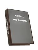 0402+0603+0805+1206 SMD Resistor Assortment Kit (0-10MΩ ±1%) Total 288 Sets in One Surface Mount Sample Book for Electronics Prototyping and Repairs