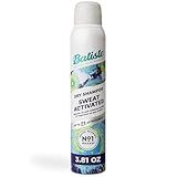 Batiste Sweat Activated Dry Shampoo, Neutralizes Odor for Up to 24 Hours & Prevents Sweat Buildup in Hair, Waterless Shampoo, 3.81 Oz
