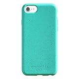 granola gear - Eco by GranolaGear - Eco-Friendly Phone Case for iPhone 6/6s/7/8/SE - Biodegradable, Compostable, Plastic-Free, Made from Plants - Sea Glass