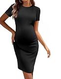 Maternity Dress for Photoshoot Baby Shower Summer Casual Dresses Pregnancy