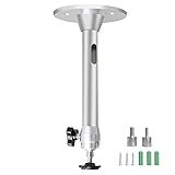 YiePhiot Mini Ceiling Wall Projector Mount Stand Compatible with QKK, DR.J, DBPOWER, Anker, VANKYO, AAXA, Jinhoo, PVO, TMY, AuKing and Most Other Mini Projector (175mm, Silver)