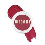 Milani Blush Makeup – Cheek Kiss Cream Blush for Cheeks, Buildable Cream-to-Gel Blusher & Lip Tint, Dewy Natural Color, Hydrating - Merlot Moment