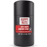 HAPPY NUTS Anti-Chafe Comfort Stick for Men: Ultimate Friction Defense & Chafing Prevention for Active Lifestyles - Perfect for Runners, Cyclists, & Active Men (1 Pack)