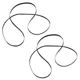 Turntable Belt for Audio-Technica AT-PL50 & AT-LP60 Automatic Stereo Record Player, Rubber Drive Belt Replacement Part Accessories for Smooth Rotation Noise Reduction