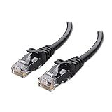Cable Matters 10Gbps Snagless Cat 6 Ethernet Cable - 25ft, Cat 6 Cable, Cat6 Cord, Ethernet Cord, Black
