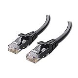Cable Matters 10Gbps Snagless Cat 6 Ethernet Cable - 25ft, Cat 6 Cable, Cat6 Cord, Ethernet Cord, Black