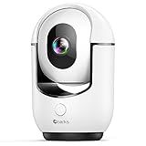Cloarks 2K Pan/Tilt Security Camera, WiFi Indoor Cameras for Home Security with AI Motion Detection, Pet/Dog/Baby Camera with Phone App, 2-Way Audio, 24/7, Siren, TF/Cloud Storage