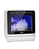 HAVA Countertop Dishwasher with Water Softener & Enhanced Energy Efficiency