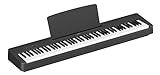 Yamaha, 88-Key Digital Piano with Weighted, Sound Boost, Compact Design, Keyboard, Music Rest, and Foot Switch for Home Practice or Travel, (P143B)