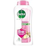 Dettol Skincare Body Wash and Shower Gel for Women and Men, 250ml | Soap-Free Bodywash | 8h Moisturization