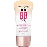 Maybelline Dream Fresh Skin Hydrating BB cream, 8-in-1 Skin Perfecting Beauty Balm with Broad Spectrum SPF 30, Sheer Tint Coverage, Oil-Free, Light/Medium, 1 Fl Oz