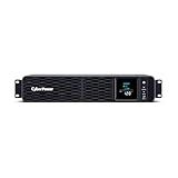 CyberPower CP1500PFCRM2U PFC Sinewave UPS Battery Backup and Surge Protector, 1500VA/1000W, 8 Outlets, AVR, Short Depth 2U Rackmount; UL Certified