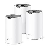 TP-Link 𝐃𝐞𝐜𝐨 S4 Mesh AC1900 WiFi System - Up to 5,500 Sq.ft. Coverage, Replaces WiFi Router and Extender, Gigabit Ports, Works with Alexa, 3-pack