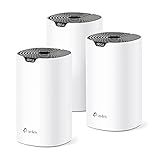 TP-Link Deco Mesh AC1900 WiFi System (Deco S4) – Up to 5,500 Sq.ft. Coverage, Replaces WiFi Router and Extender, Gigabit Ports, Works with Alexa, 3-pack