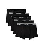 Calvin Klein Men's Underwear Cotton Classics Multipack Trunks, black (5 Pack), M