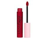 NYX PROFESSIONAL MAKEUP Lip Lingerie XXL Matte Liquid Lipstick - Sizzlin' (Oxblood Red)