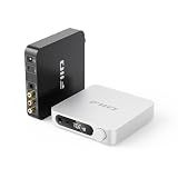 FiiO K11 DAC and Headphone Amplifier for Home Audio or PC, 6.35mm and Balanced 4.4mm, RCA, Coaxial, Optical, 1400mW, 384kHz/24Bit DSD256 (Silver)
