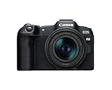 Canon EOS R8 Mirrorless Camera RF24-50mm F4.5-6.3 is STM Lens Kit, Full-Frame Hybrid Camera, 24.2 Megapixel CMOS Image Sensor, 4K Video, Content Creator Vlogging Camera, Black
