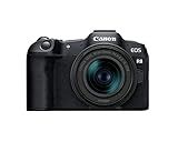 Canon EOS R8 Mirrorless Camera RF24-50mm F4.5-6.3 IS STM Lens Kit, Full-Frame Hybrid Camera, 24.2 Megapixel CMOS Image Sensor, 4K Video, Content Creator Vlogging Camera, Black